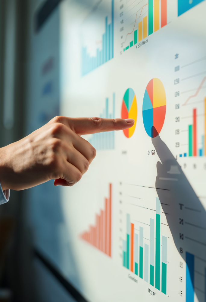 Métricas IA en un tablero