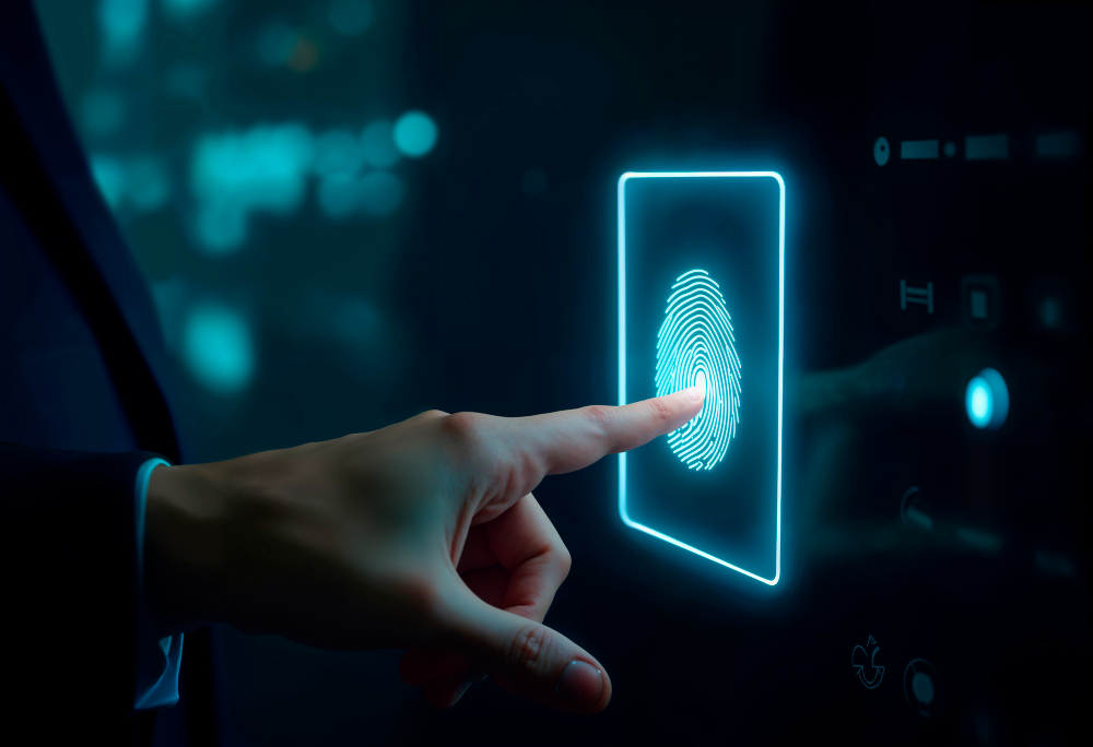 Person verifying their identity