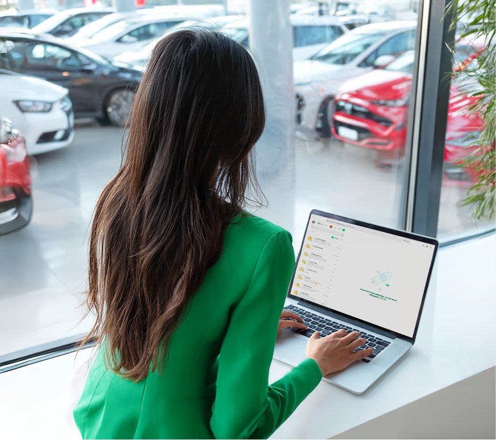 An AI salesperson selling via Smart Chat