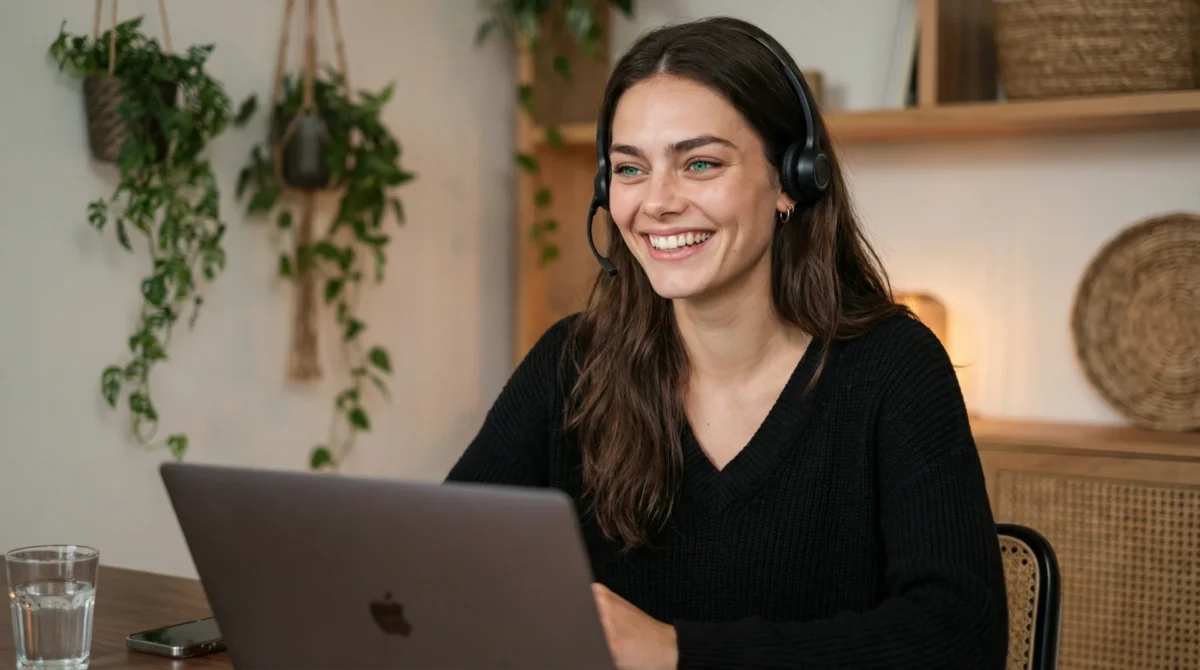 AI salesperson making a follow-up call to a lead