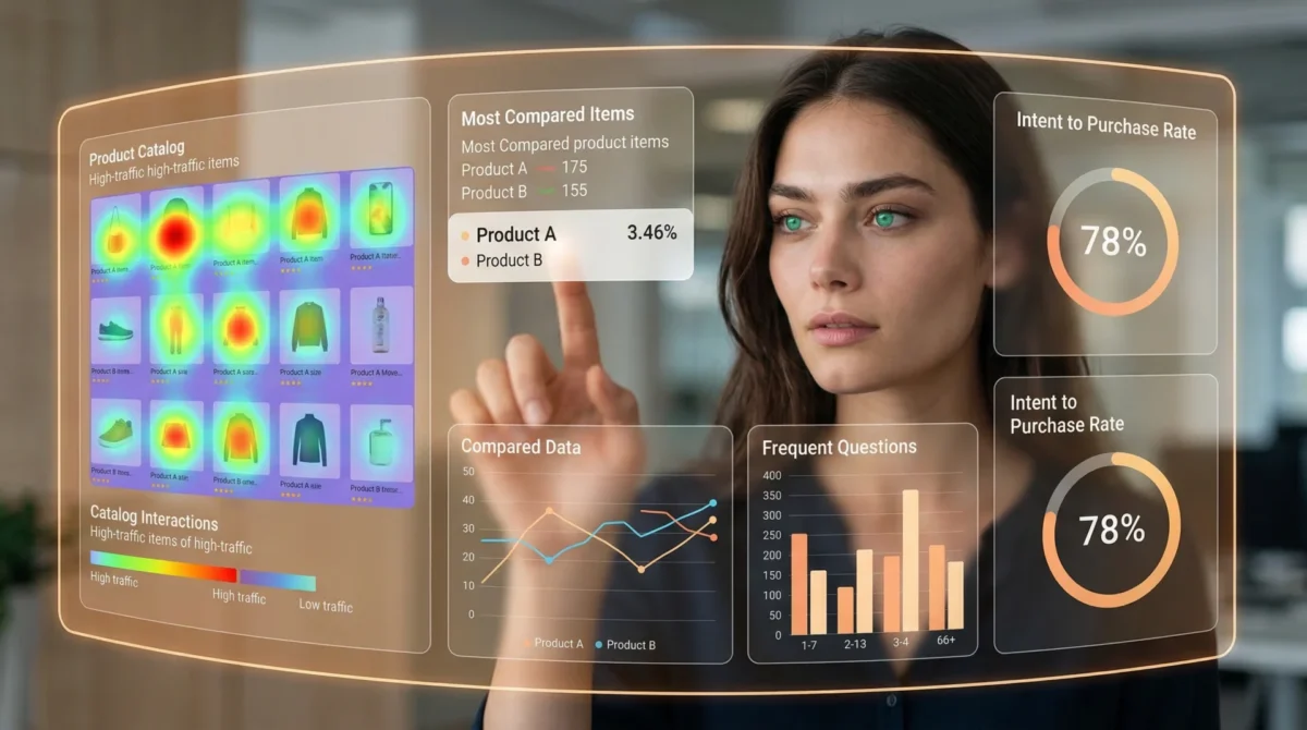 Your catalog can provide you with information about your products and customer behavior