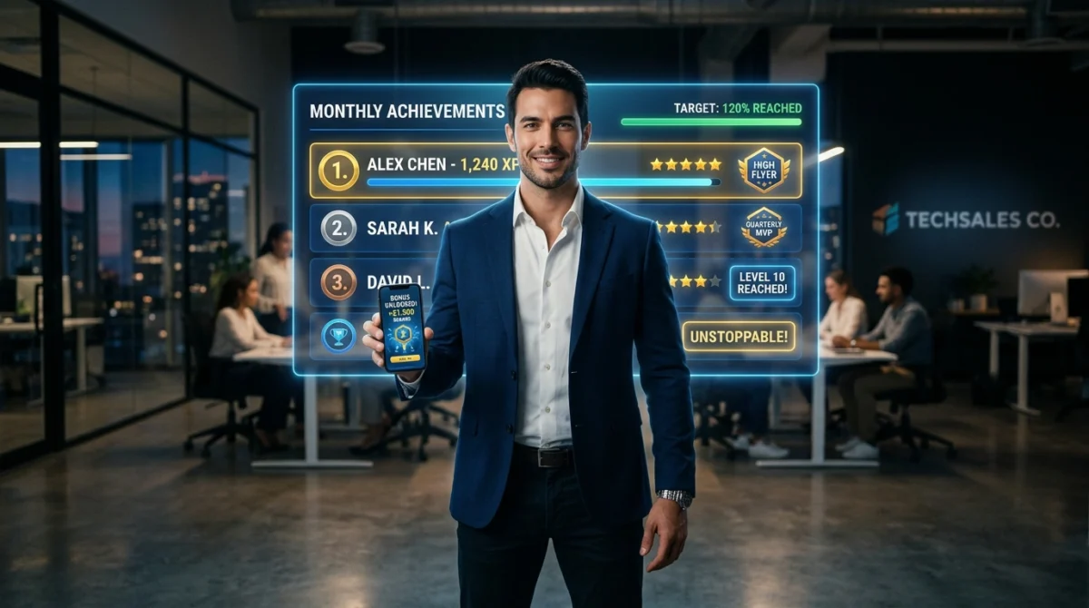 Recompensas reales en tu equipo comercial