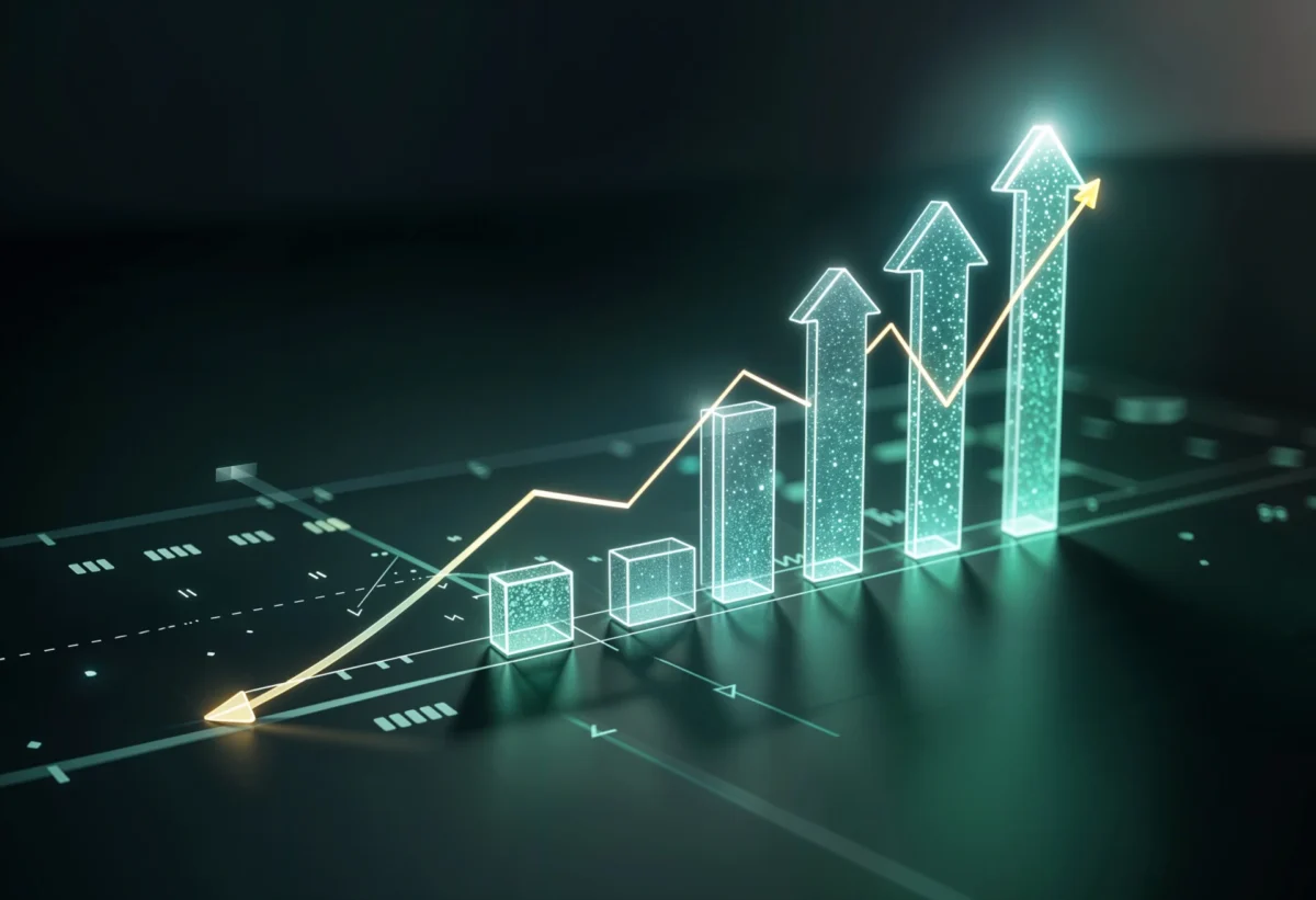 Un vendedor utiliza un sistema con IA para identificar oportunidades con mayor intención de compra, optimizar su tiempo y aumentar su tasa de cierre