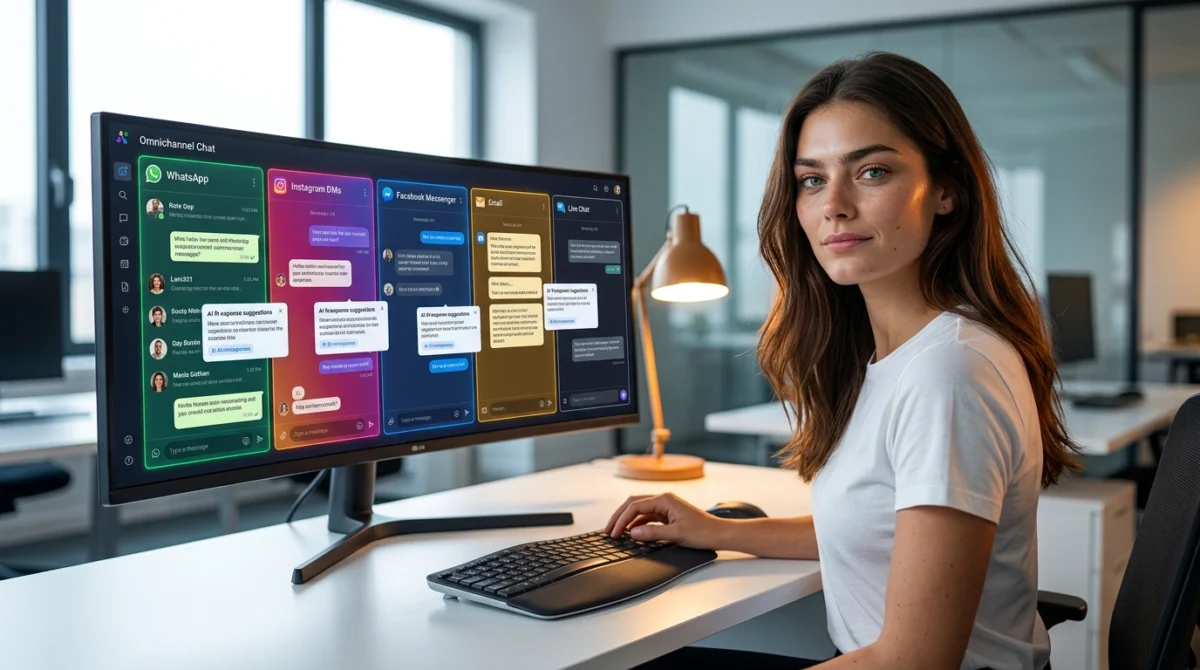 From replying to messages to managing smart sales with AI, SLAs, and 24/7 automated tracking