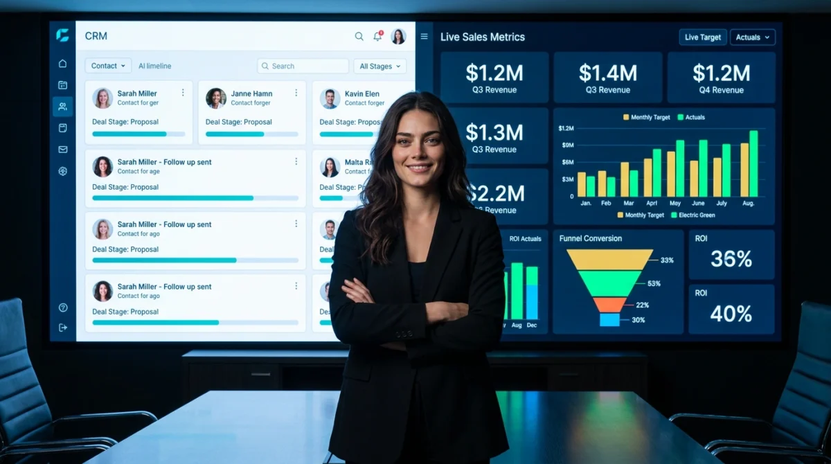 Dashboard with full traceability from campaign launch to completion, integrated with the BIKY.ai CRM