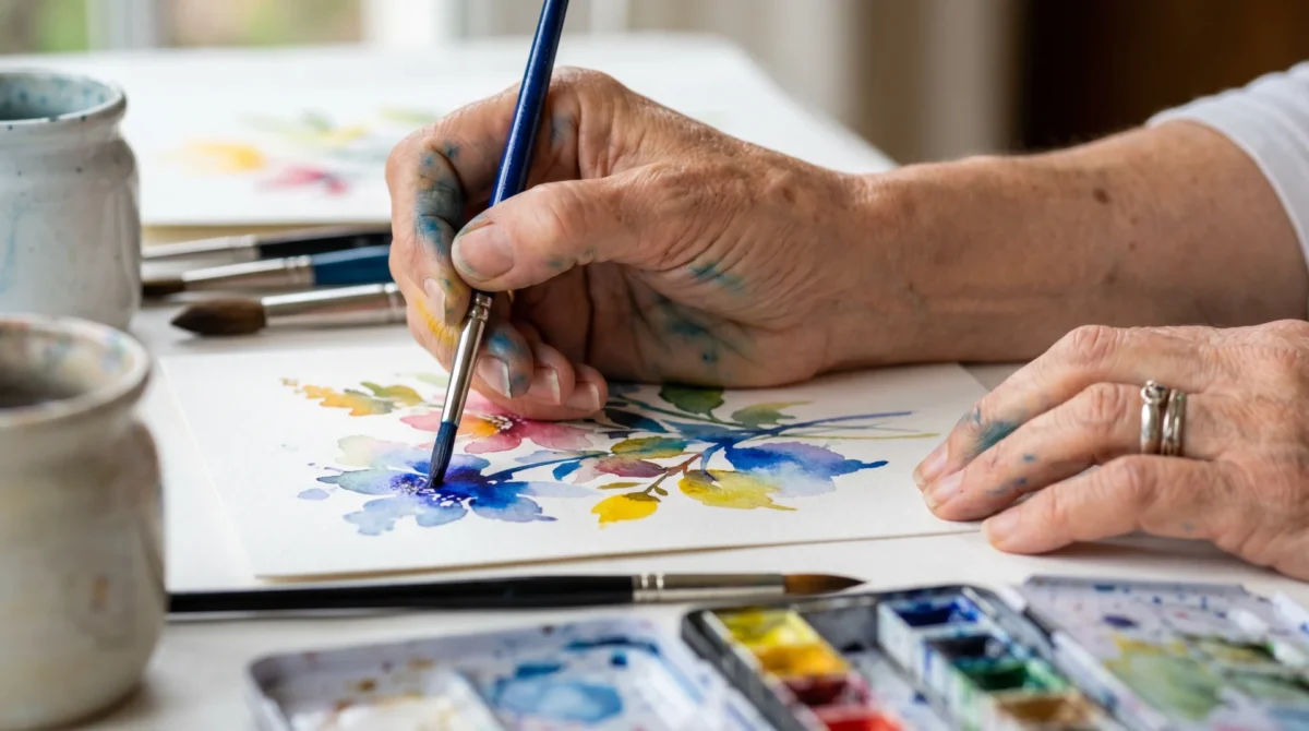 Painting, singing, reading, or visiting an art gallery are habits that benefit both emotional health and physical well-being