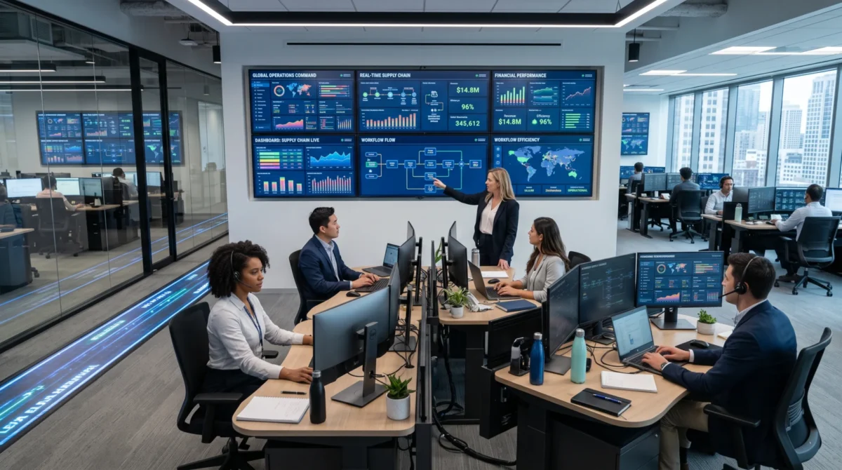 Connected business operations that generate trust, transparency, and consistency in the customer experience.