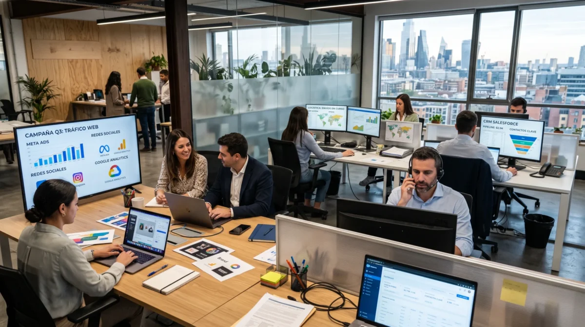 Operational acceleration to connect teams, processes, and data during business growth.