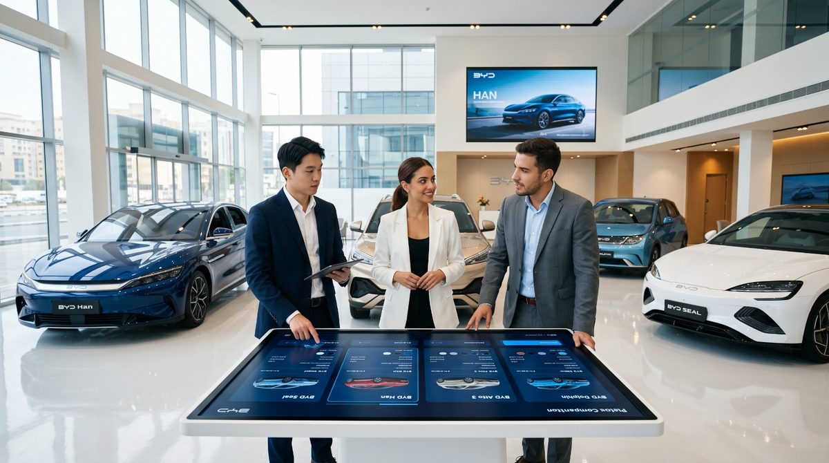 Un catálogo conversacional permite a los compradores comparar modelos, versiones y características para encontrar el vehículo que mejor responde a sus necesidades.