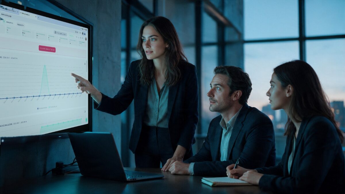 Real time sales metrics to turn sales data into intelligence and faster decisions.
