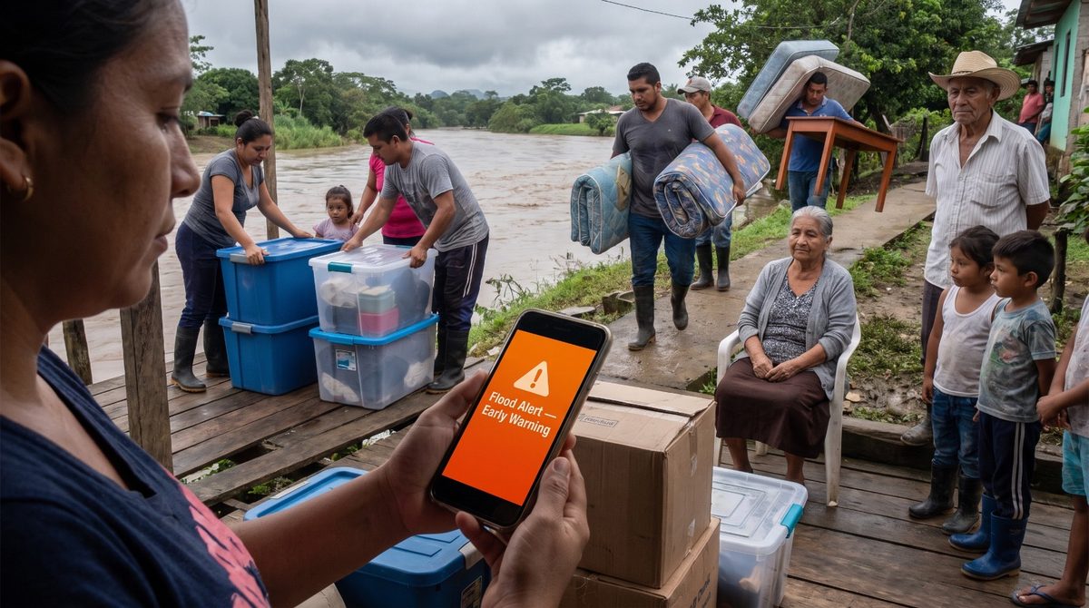 AI powered alerts can give communities more time to prepare for floods and other extreme weather events.