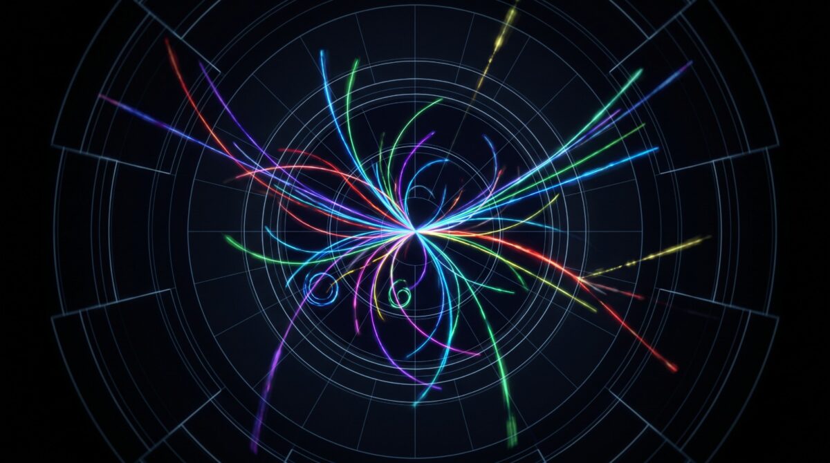 Galaxias y estrellas en la inmensidad del universo, un recordatorio de las preguntas que la física y la inteligencia artificial pueden ayudar a explorar mediante la investigación científica.